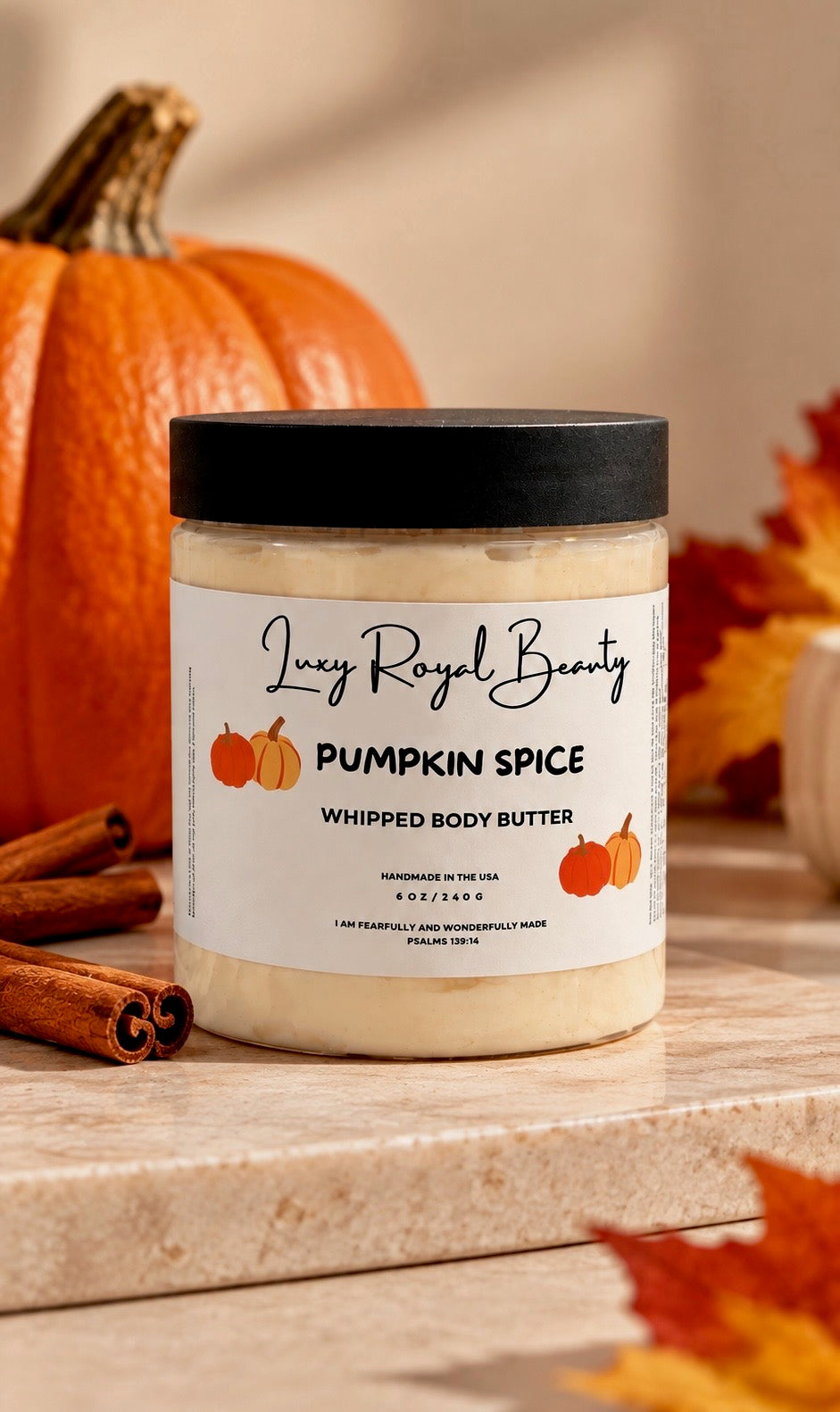 Pumpkin Spice Whipped Body Butter
